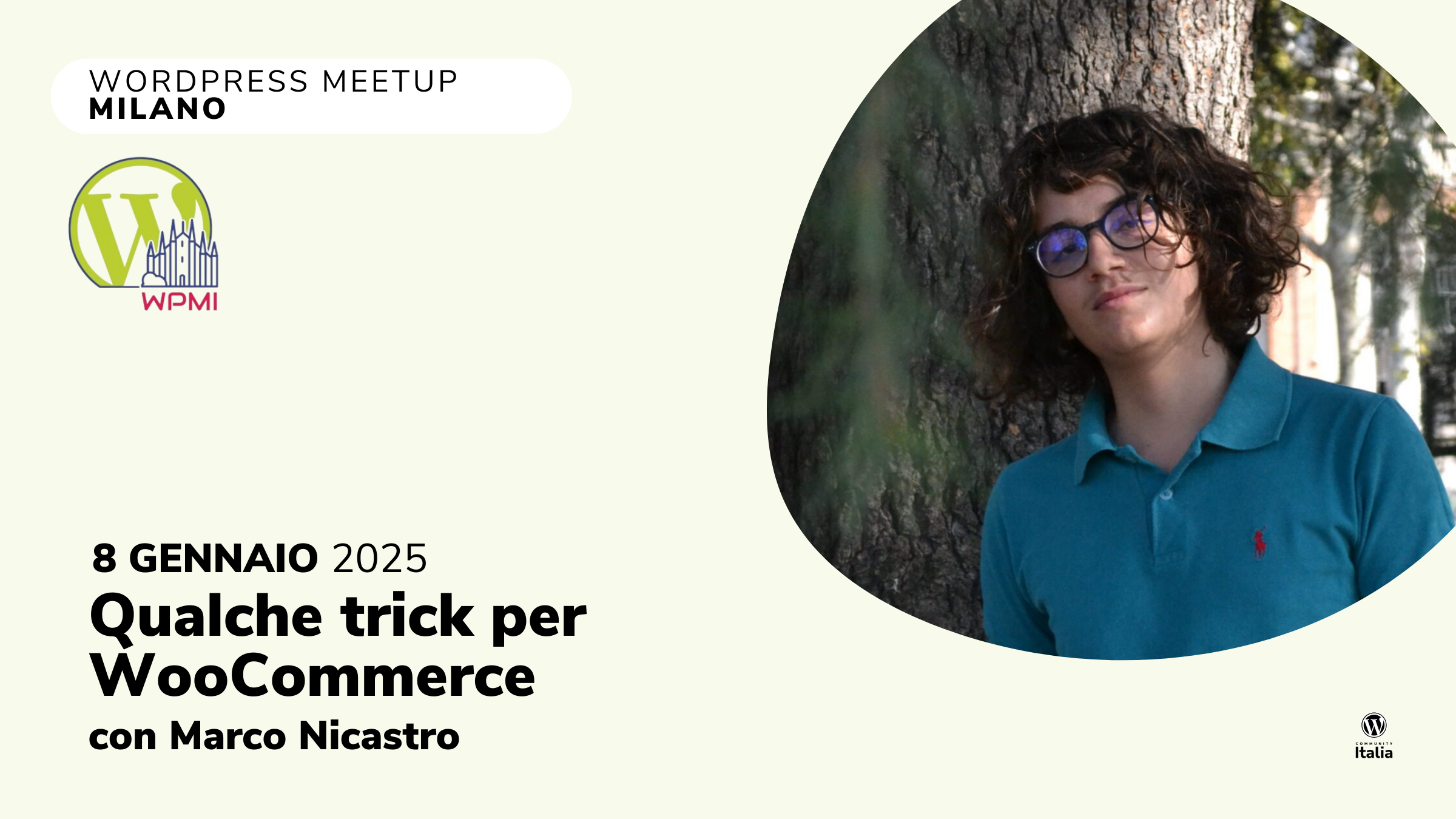WordPress Meetup Gennaio 2025: Qualche trick per WooCommerce